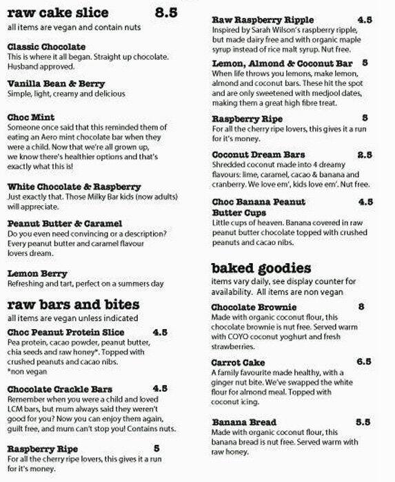 Menu at Nutrition Republic Goodwood, Goodwood, Shop 1/100 King William Rd