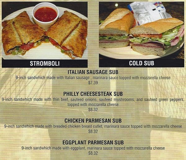 Menu at Brothers Pizza Express pizzeria, The Woodlands, Farm to Market