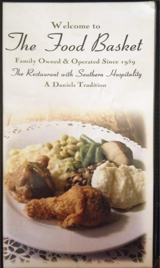 Menu at Food Basket restaurant, Albertville