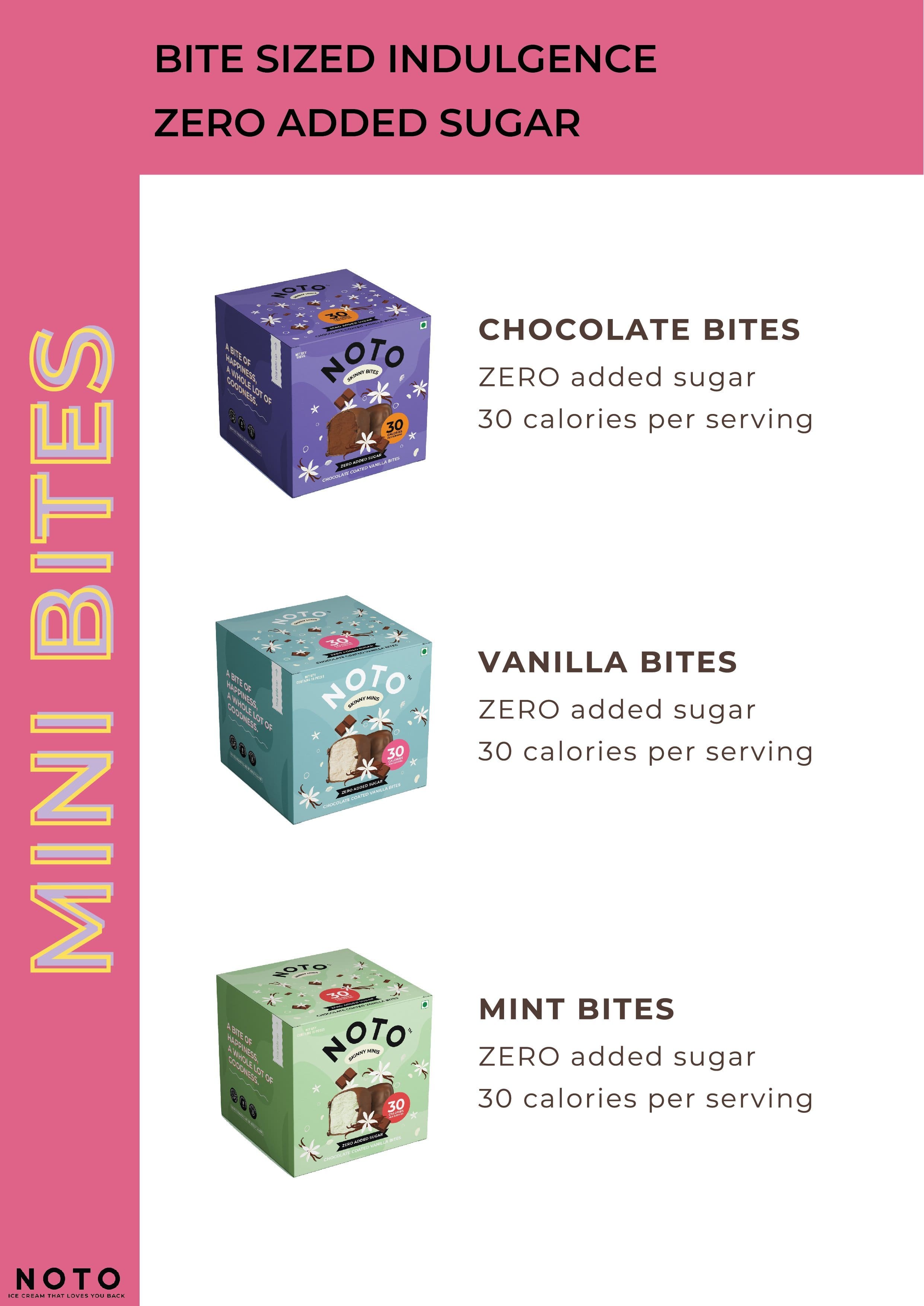 NOTO - Ice Creams & Desserts menu