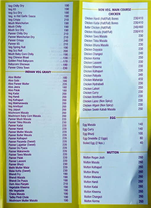 Menu at The Kitchen, Thane, Shop No 33 & 38, Vivekanand Udyog Sankul