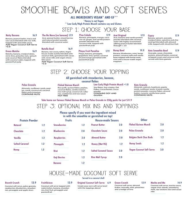 Menu at Argo on the Parade cafe, Norwood