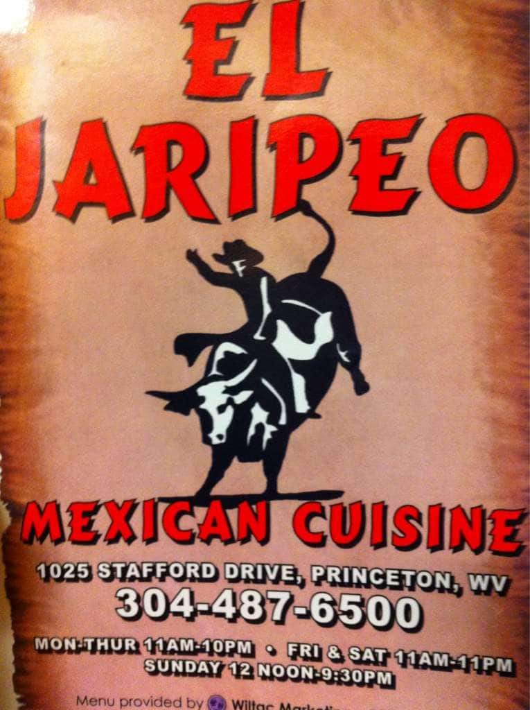 El Jaripeo Menu, Menu for El Jaripeo, Princeton, Princeton Urbanspoon