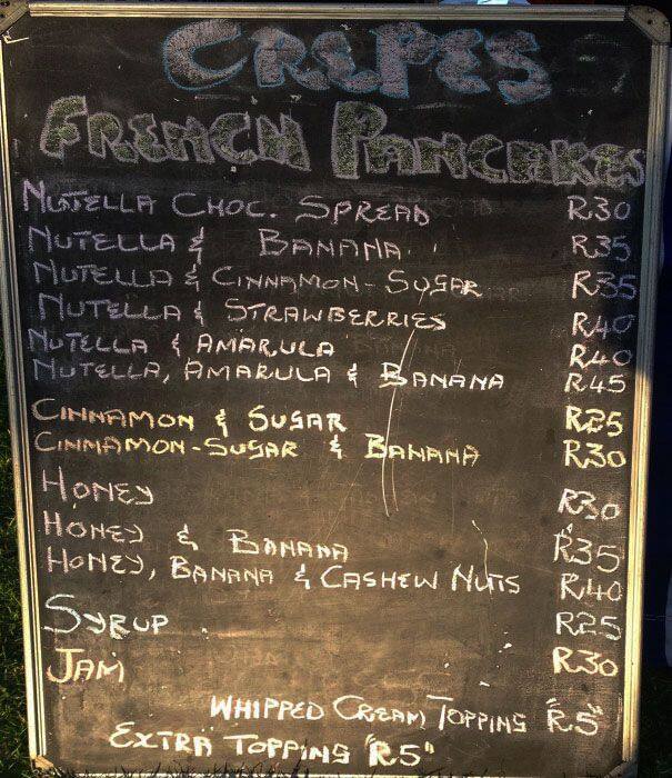 Crepes French Pancakes Menu, Menu for Crepes French Pancakes