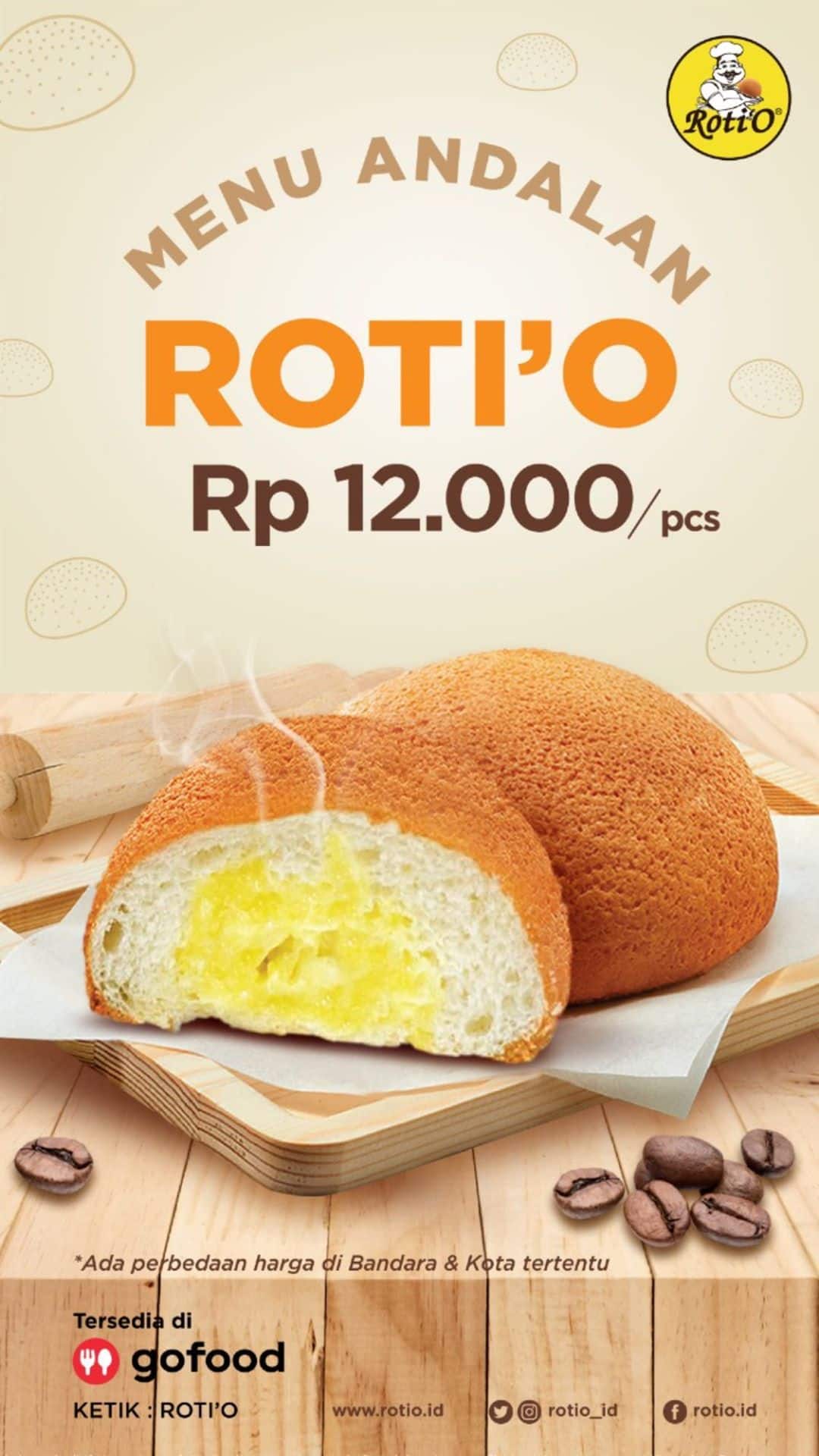 Roti O Menu Menu For Roti O Thamrin Jakarta