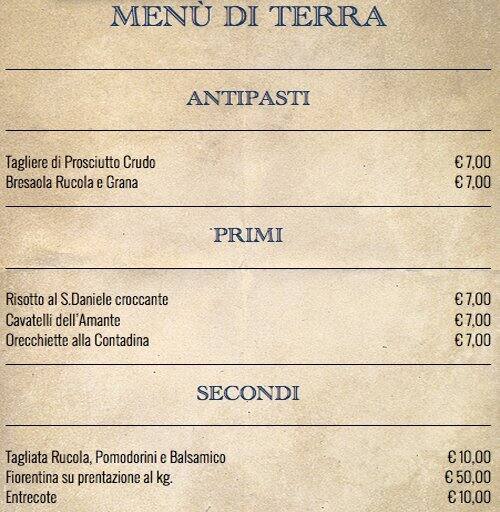 Menu di Il Marinaio 