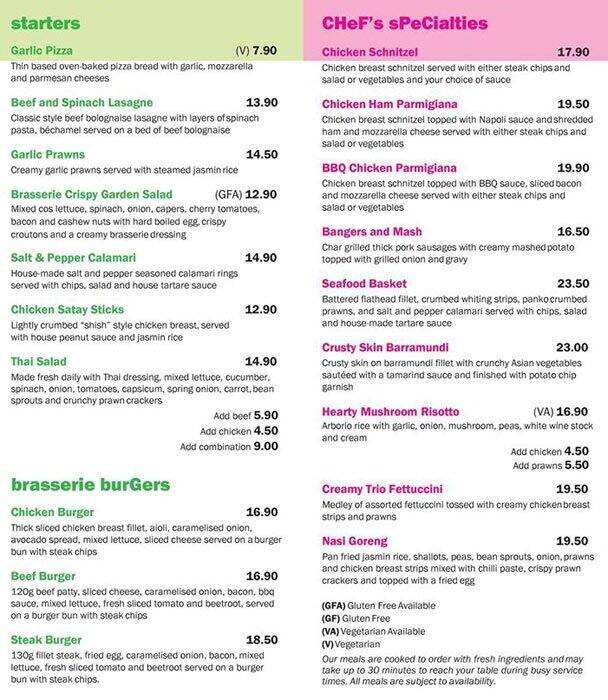 Berrimas Coffee Menu For Wynnum Berrimas Coffee Wynnum Menu