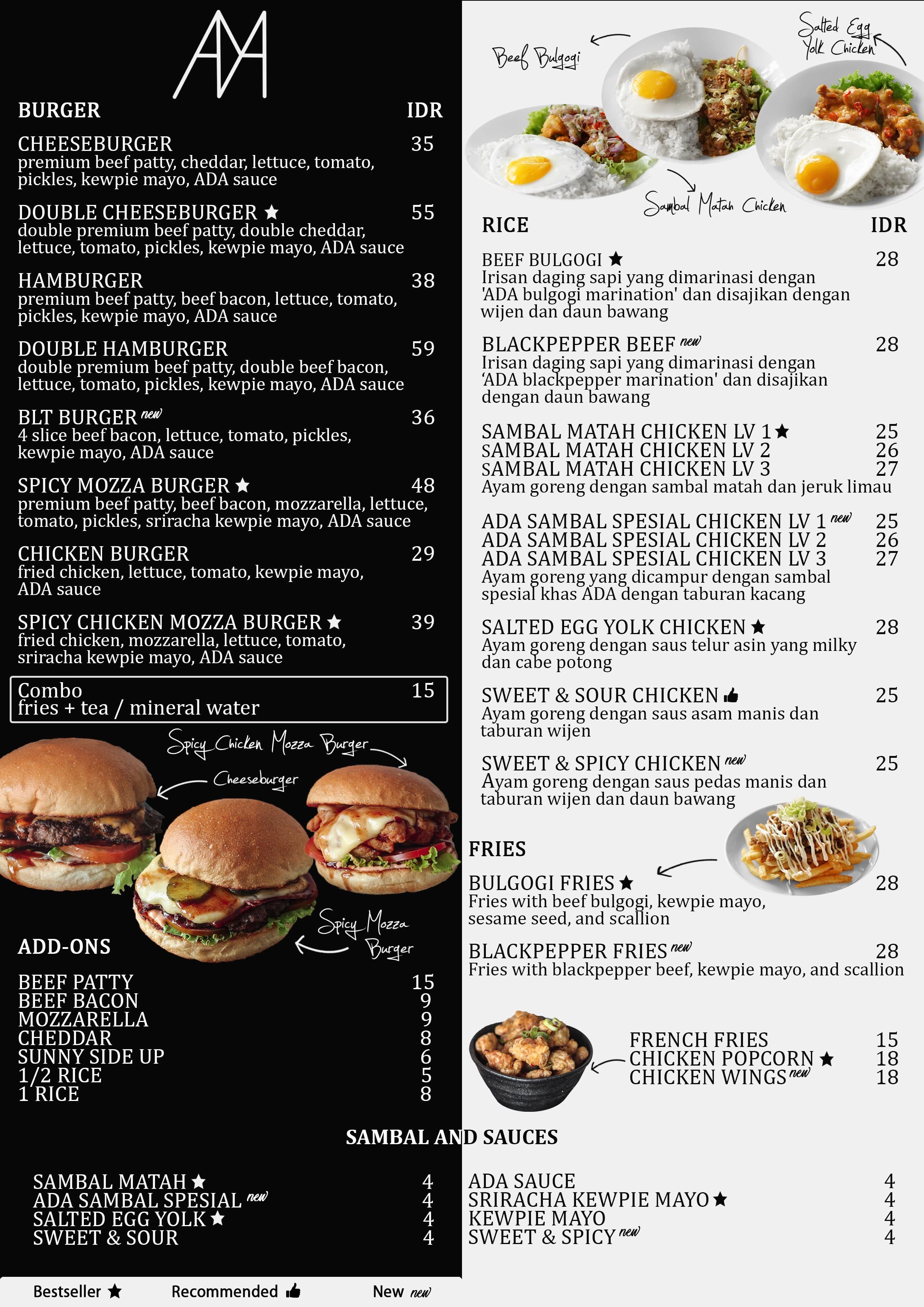 ADA Dining Menu, Menu for ADA Dining, Serpong Utara, Tangerang - Zomato