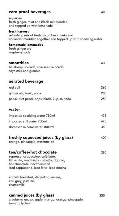 Prego menu