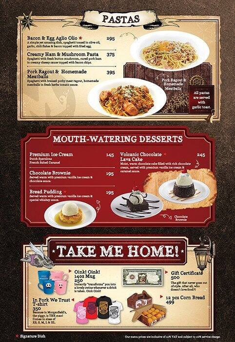 Carta de Morganfield's