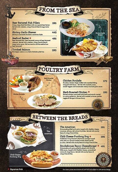 Carta de Morganfield's