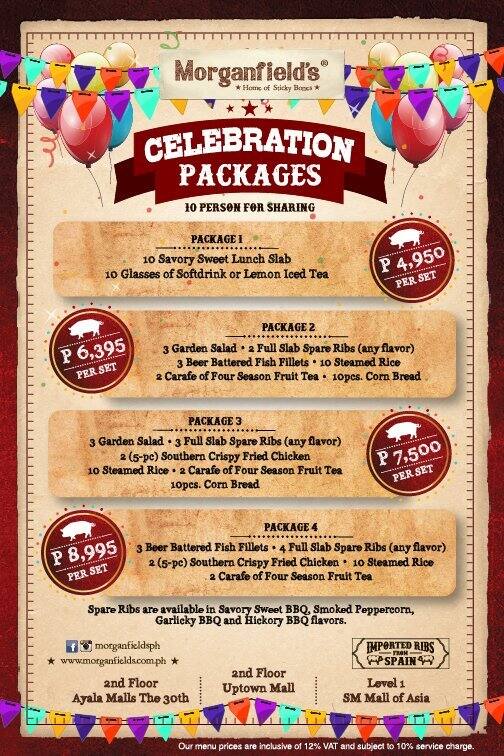 Carta de Morganfield's