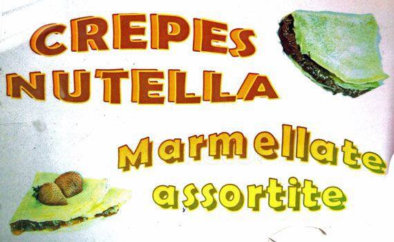 Menu di La Dolce Vita 