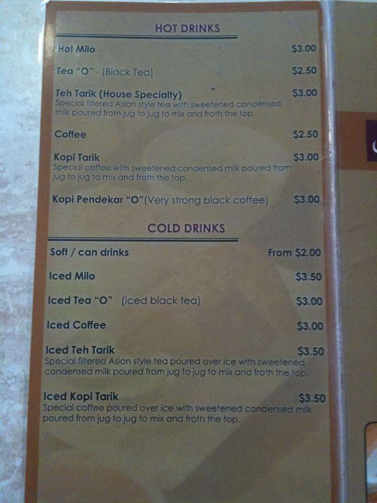 Carta de Makan Makan