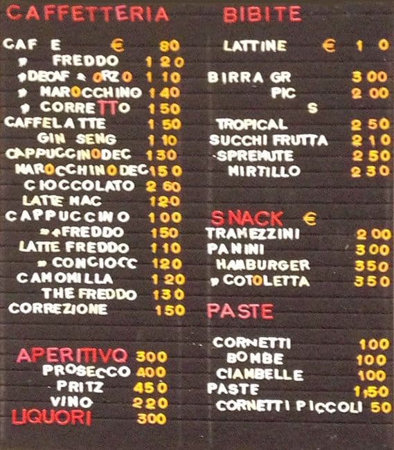 Menu di Carrefour Market - Milk & Coffee 
