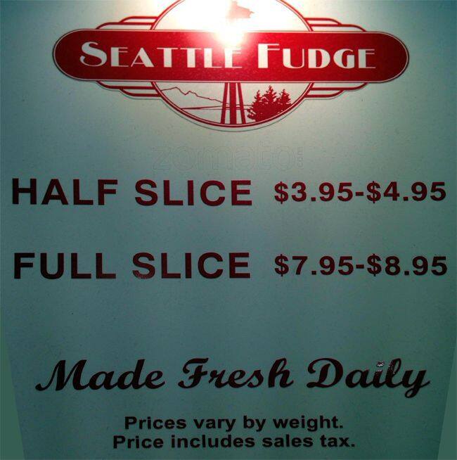 Carta de Seattle Fudge