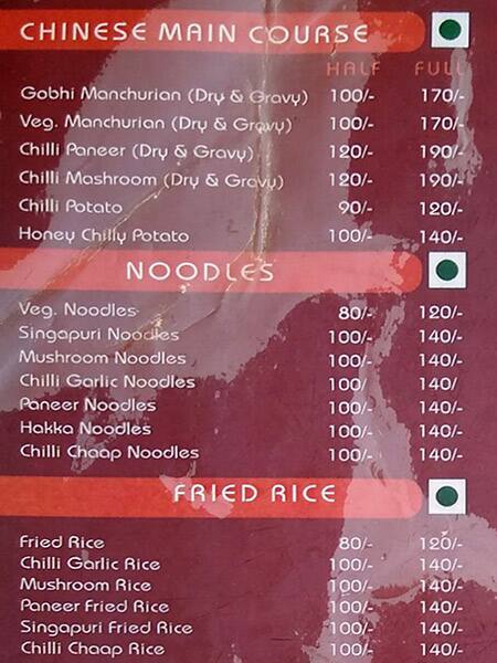 Food For You Menu Menu For Food For You Sector 18 Noida