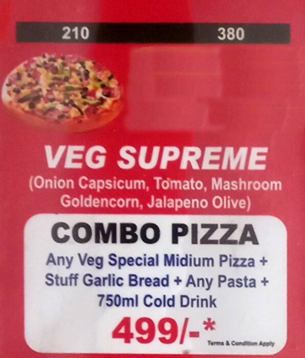 Menu at Pizza & Burger cafe, Faridabad