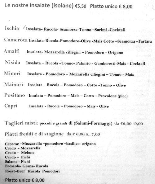 Menu di Rev Cafè 