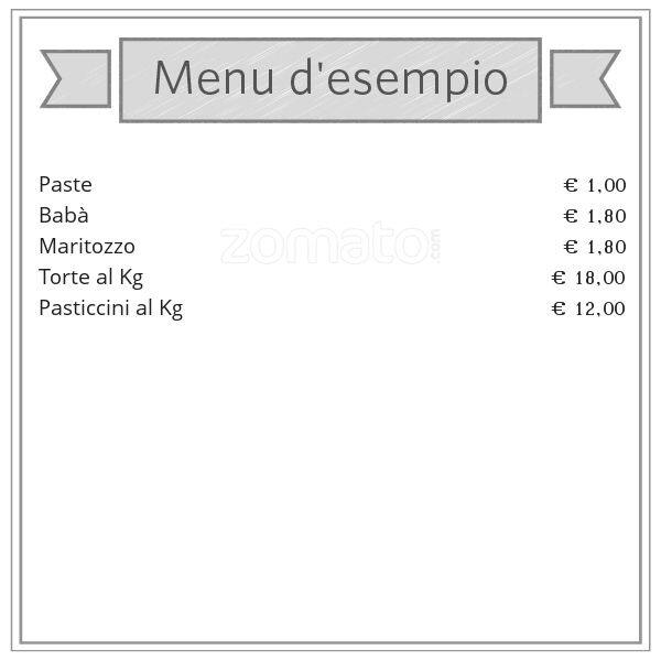 Menu di Principe 