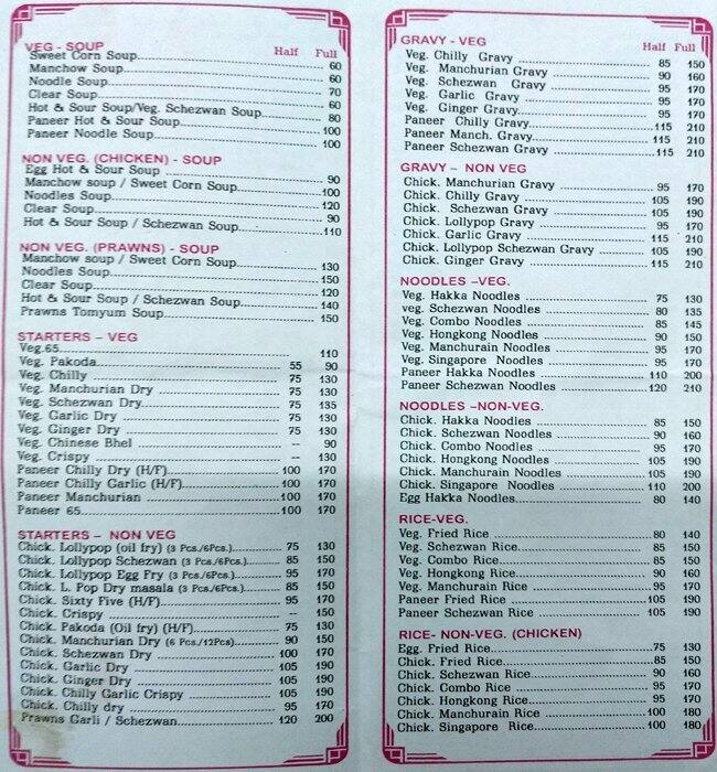 New Coronation Menu, Menu for New Coronation, Dadar West, Mumbai Zomato