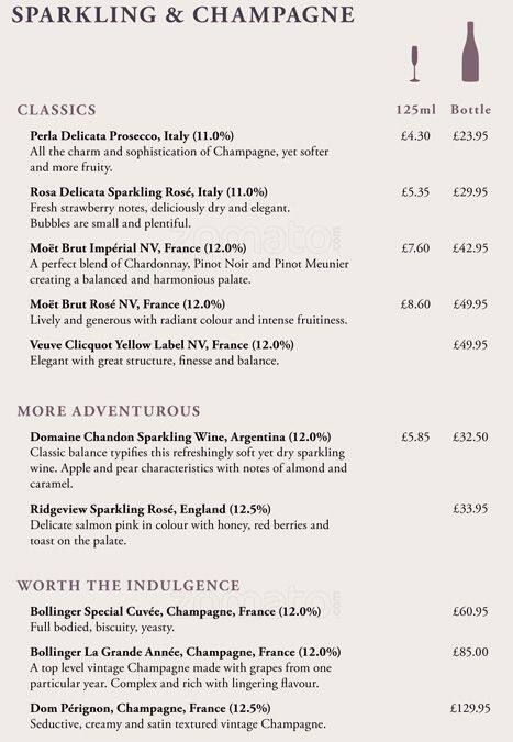 Menu at The Freemasons Arms pub & bar, London, 32 Downshire Hill