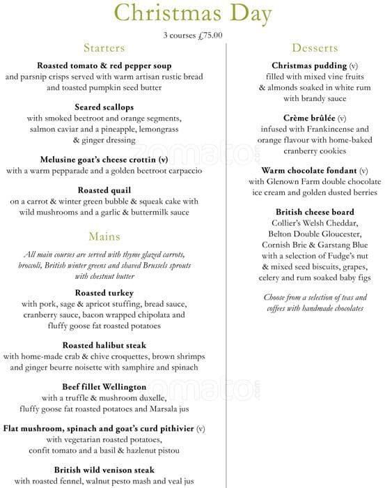 Menu at The Freemasons Arms pub & bar, London, 32 Downshire Hill