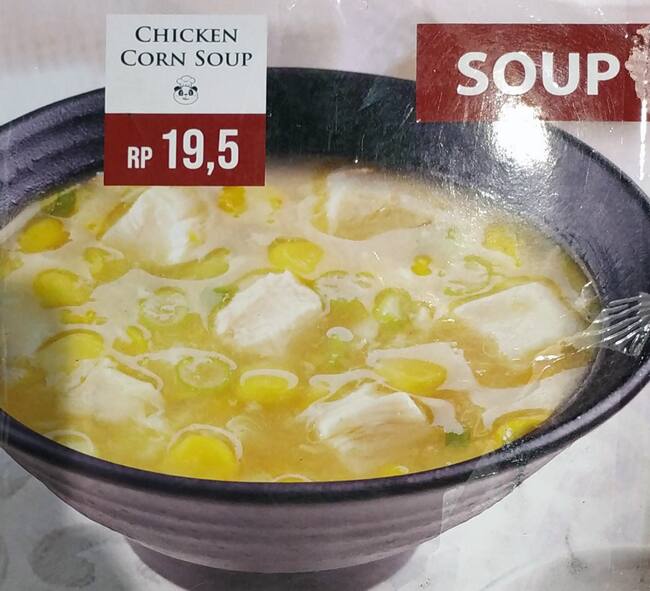 Menu at Rice Bowl Indonesia restaurant, Tangerang