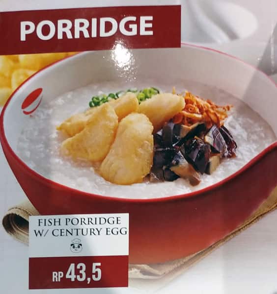 Menu at Rice Bowl Indonesia restaurant, Tangerang