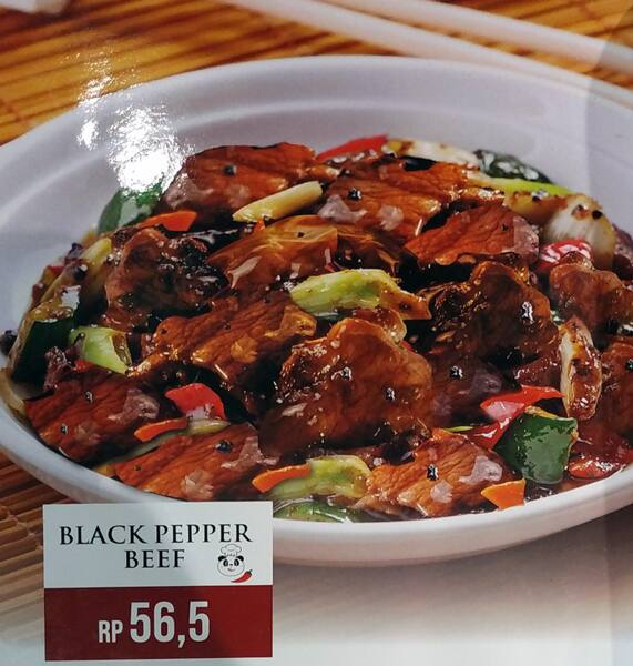 Menu at Rice Bowl Indonesia restaurant, Tangerang