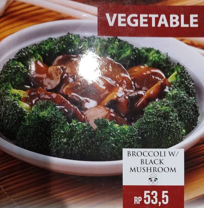 Menu at Rice Bowl Indonesia restaurant, Tangerang