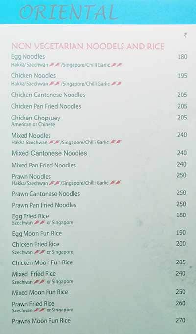 Chinese and Pizza Station menu