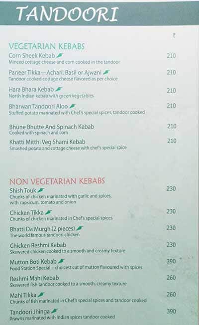 Chinese and Pizza Station menu