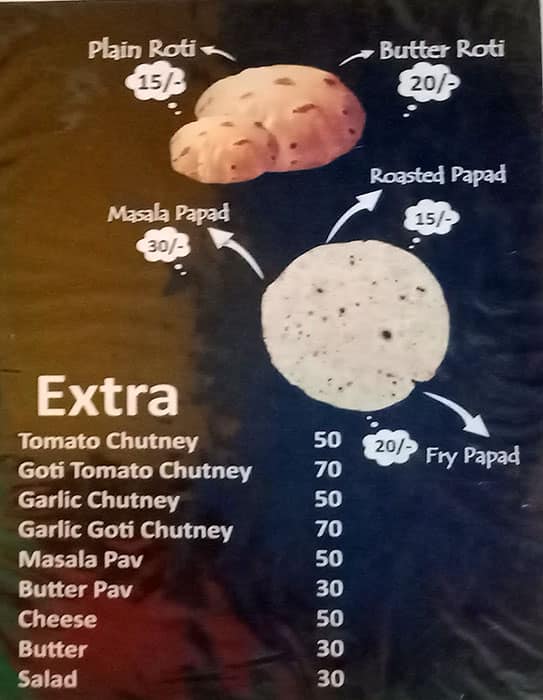 Menu of Egg Chaska, Vastrapur, Ahmedabad