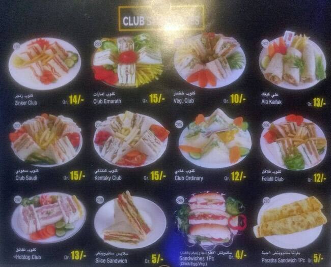 Carta de The Chef