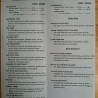 Indo China Garden Menu Menu For Indo China Garden Boyne City