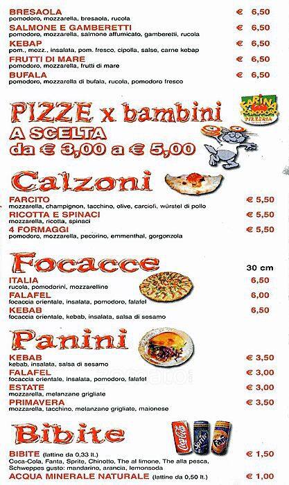 Menu di El Harm Elmachi 