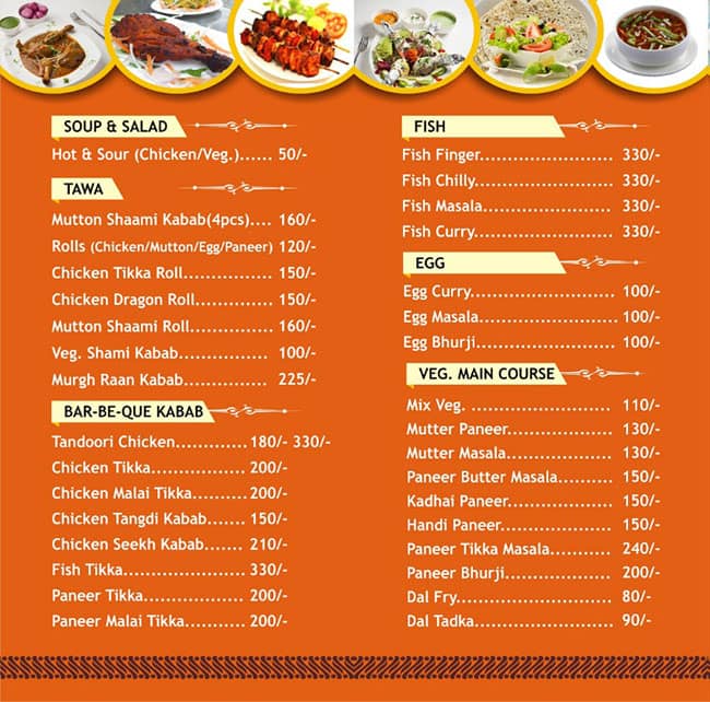 Angithi Restaurant Menu, Menu for Angithi Restaurant, TT Nagar, Bhopal ...