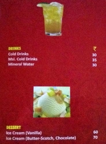 Country Kitchen Restaurant menu