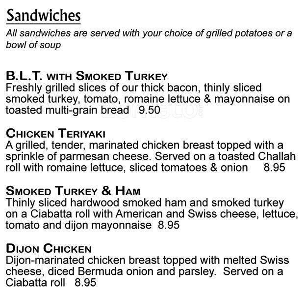 Menu at Walker Bros. Original Pancake House restaurant, Lincolnshire
