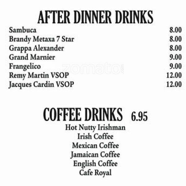 Menu at Lobster Box pub & bar, New Rochelle, 34 City Island Ave