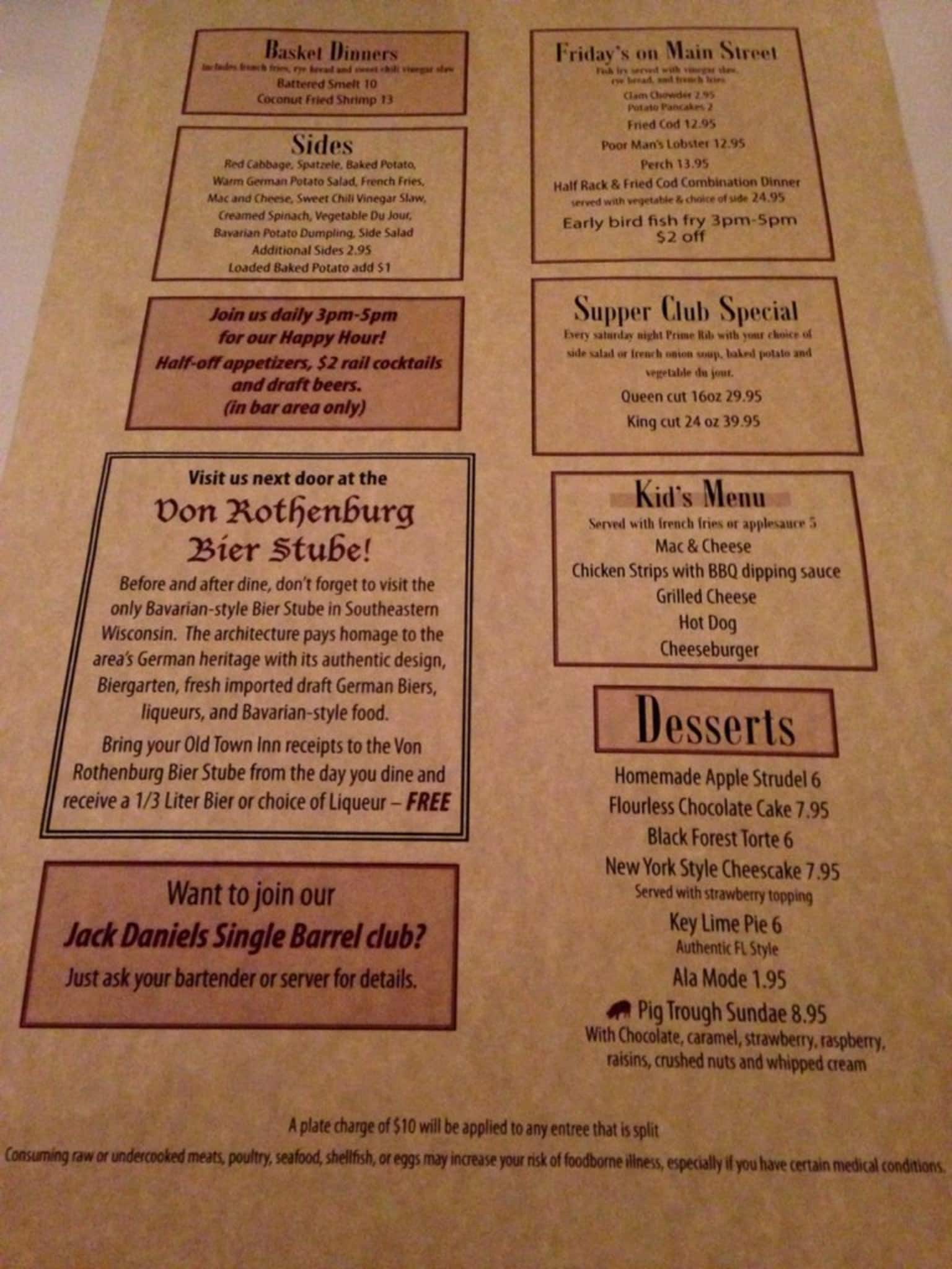 harpoon beer hall menu