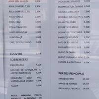 O Frade Menu Menu For O Frade Belem Lisboa