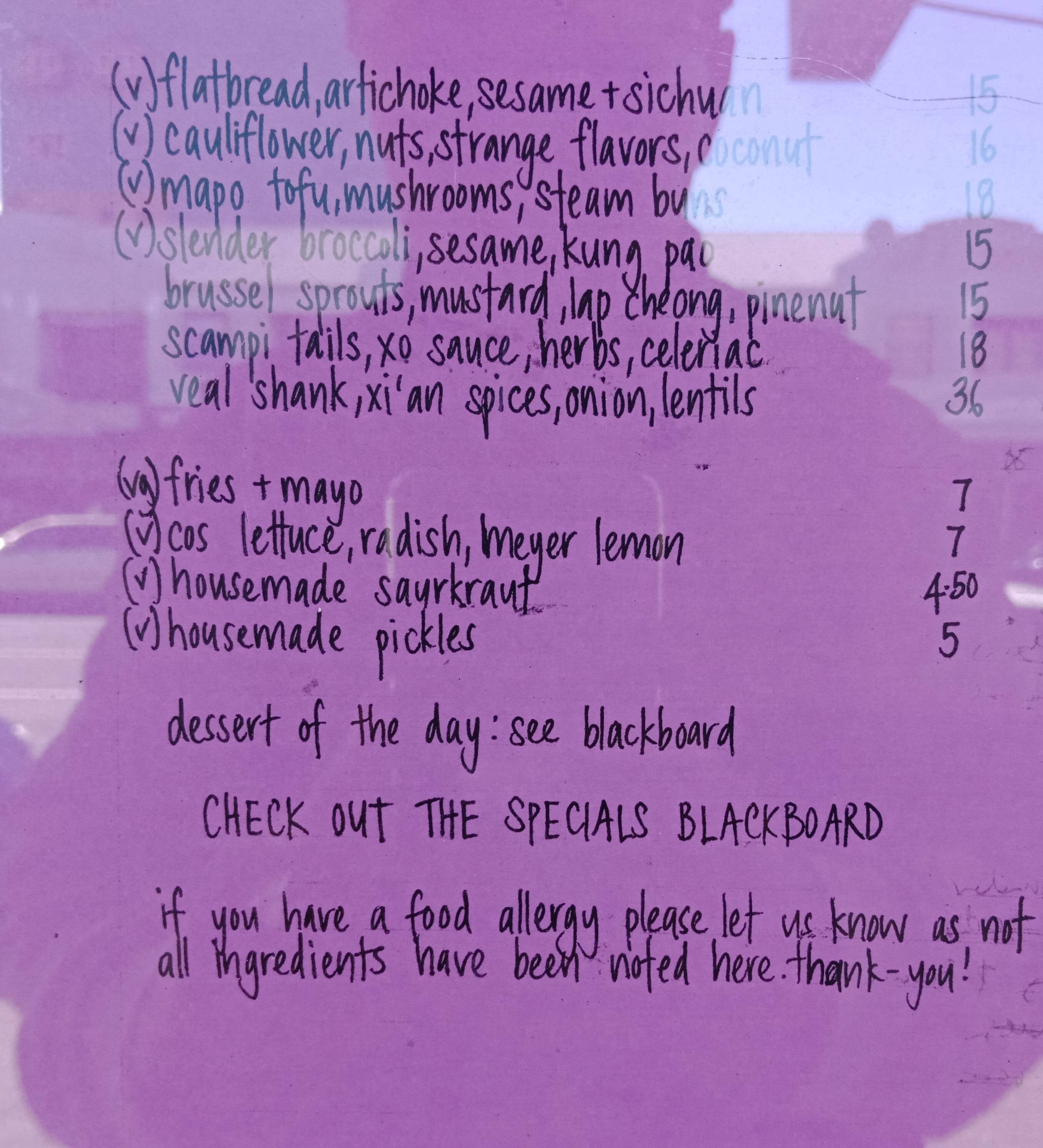 Peach Pit Menu Menu For Peach Pit Karangahape Road Auckland