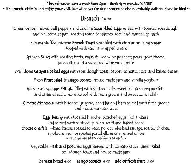 Twisted Fork Bistro Menu, Menu for Twisted Fork Bistro, Downtown