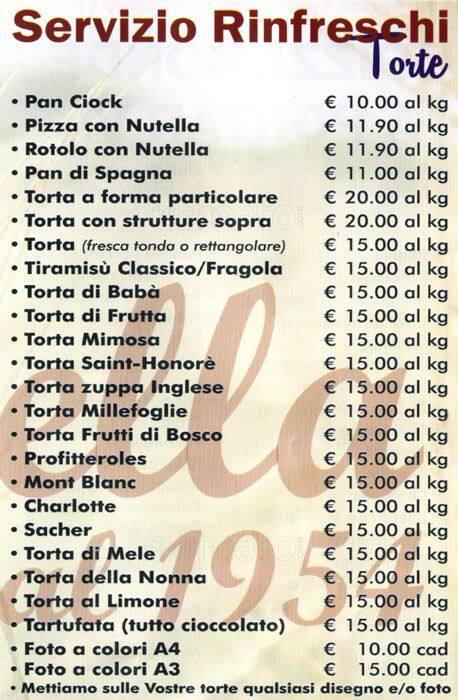 Menu di Sciattella 