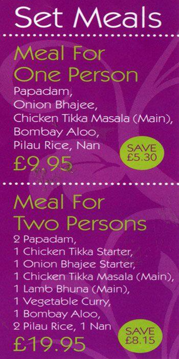 Paprika menu