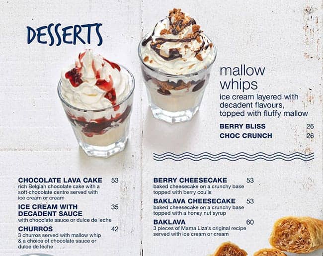 Carta del restaurante Ocean Basket Sunward Park, Boksburg