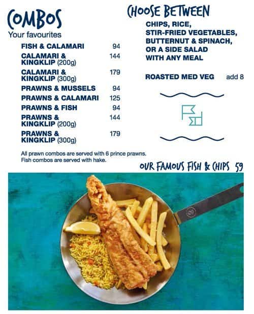Menu at Ocean Basket restaurant, Randburg, K46.02 Road