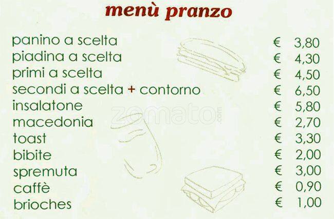 Menu di rem cafè 